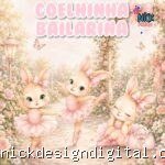 Coelhinha Bailarina - Kit Digital
