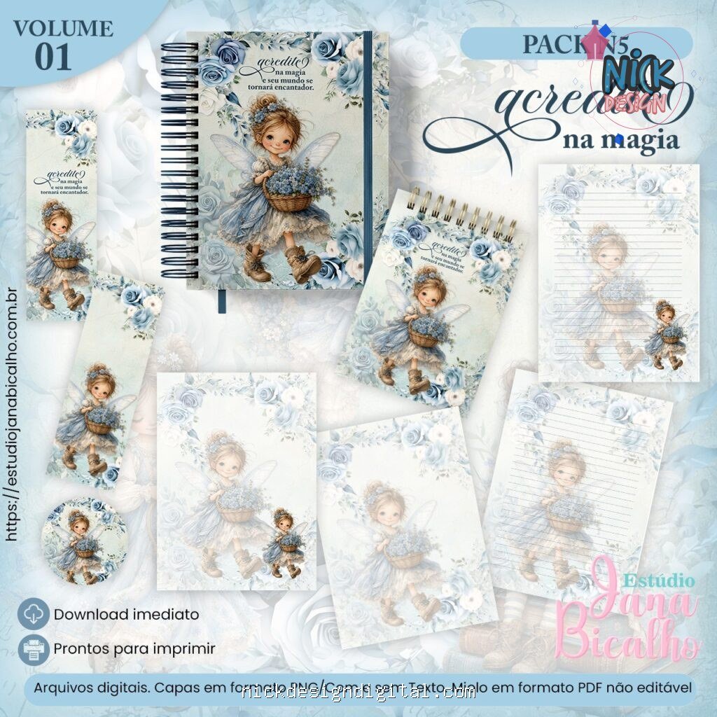 Pack Acredite na Magia N5 - Imagem 1