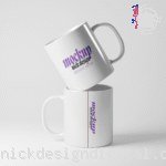 Mockup 2 Canecas Brancas empilhada (PSD)