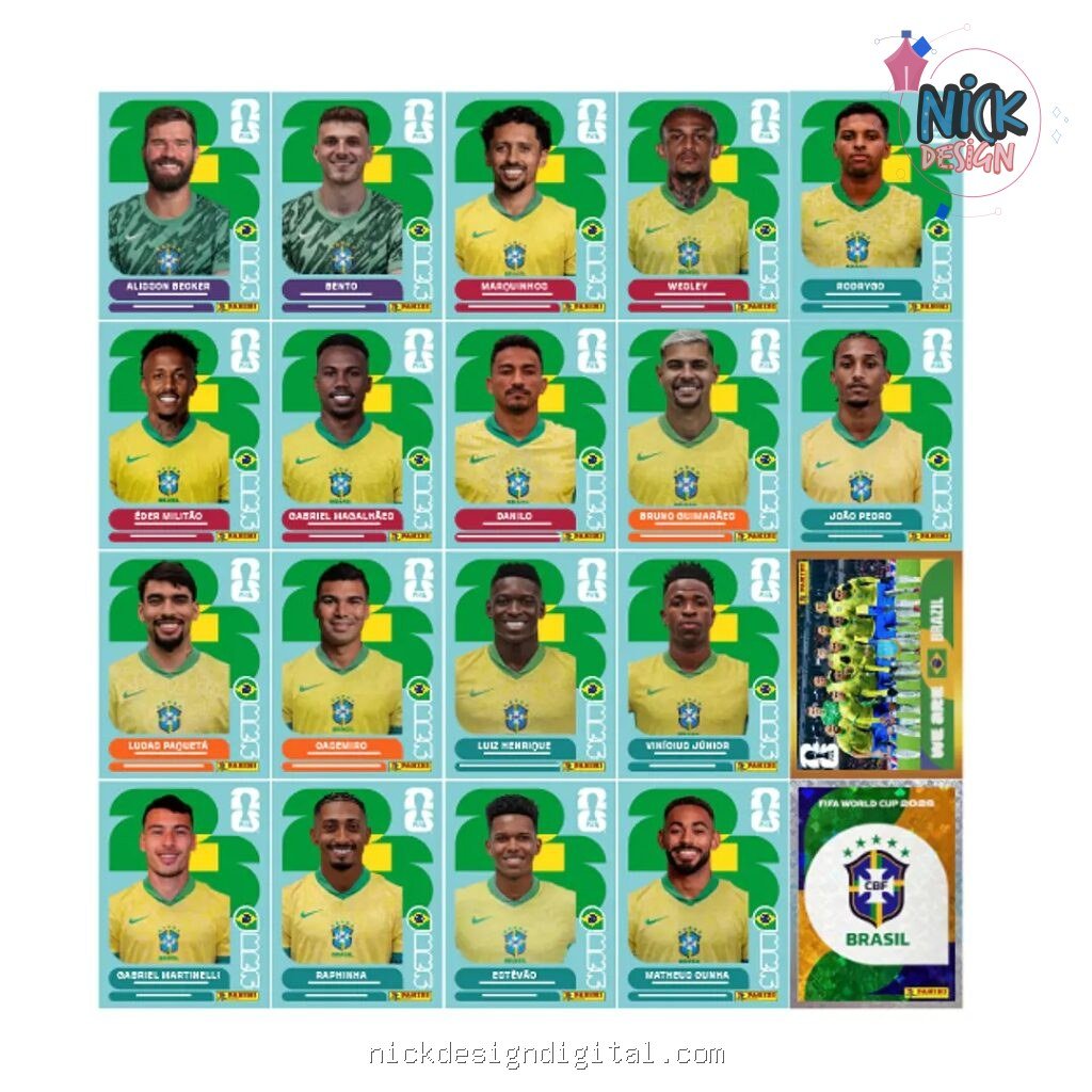 Figurinhas da Copa 2026 + de 900 Figurinhas em PDF - Imagem 9