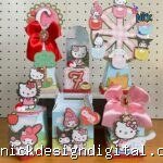 Hello Kitty - Kit Festa Pronta