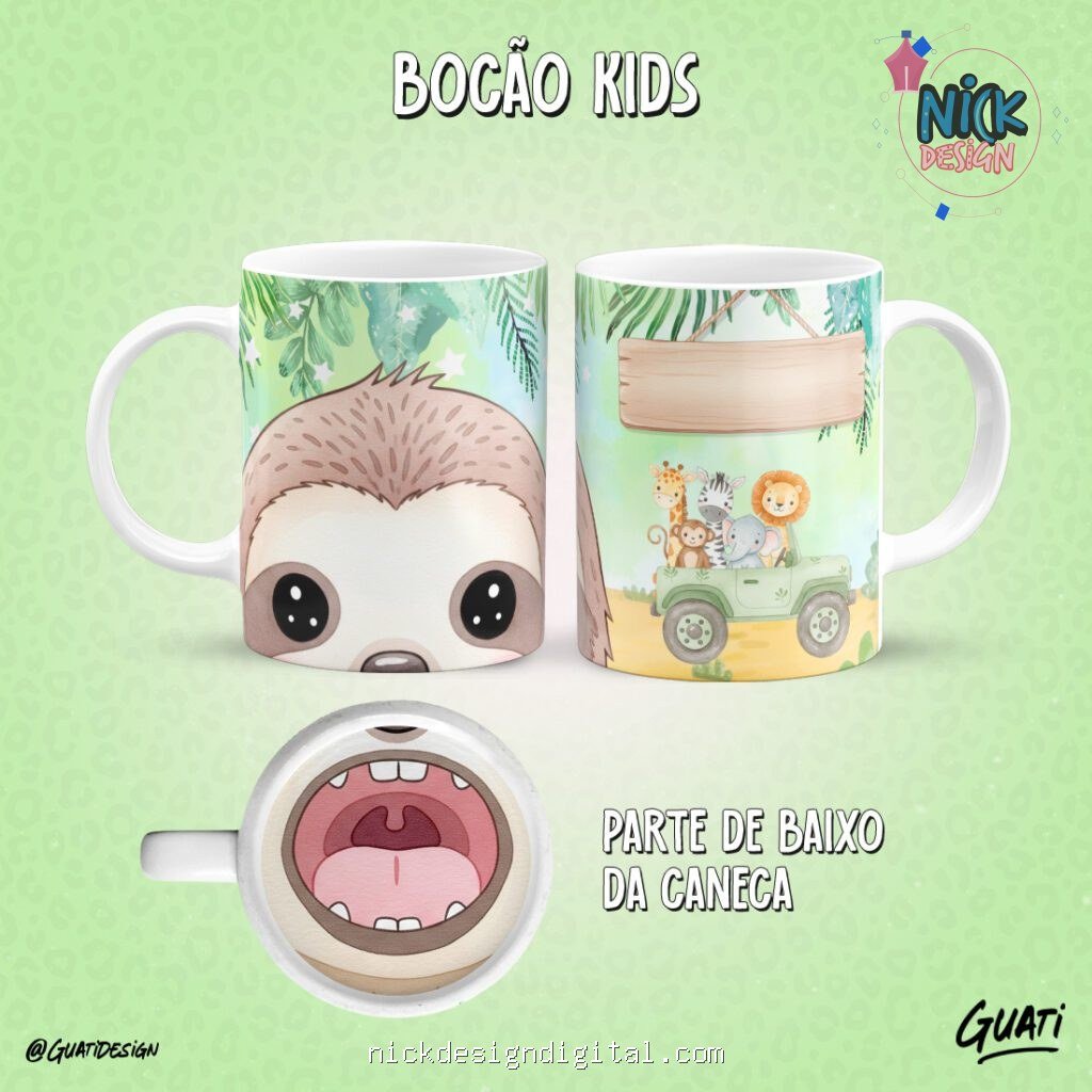 Bocão Kids - Artes para Caneca - Imagem 14