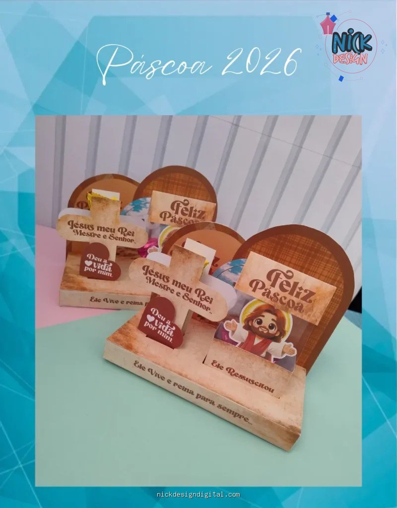 Caixa Display - Páscoa 2026