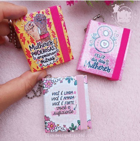 Porta Post It Dia das Mulheres