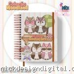 Caderno A5 - Woodland N8 (Jana Bicalho)