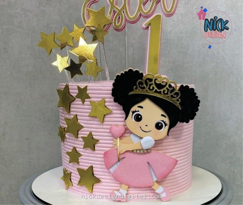 Miss Simpatia - Topo de Bolo - Imagem 1
