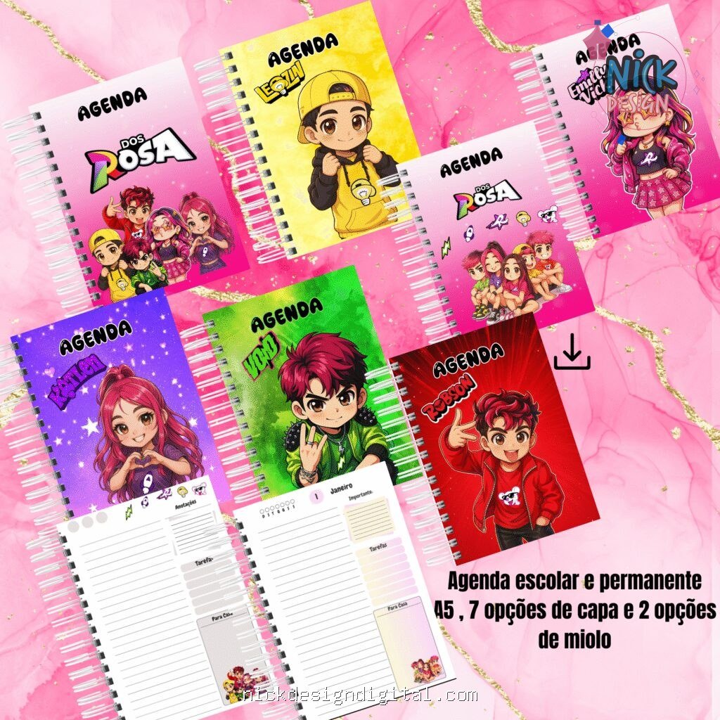 COMBO Grupo dos Rosas - Kit Escolar - Imagem 1
