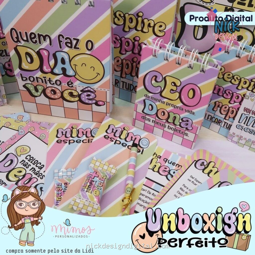 Unboxing Perfeito (Mimos Personalizados) - Imagem 1