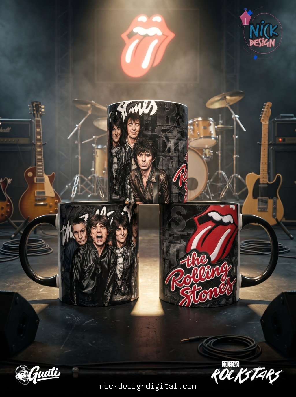 Rockstars Vol. 1 - Artes para Canecas - Imagem 9