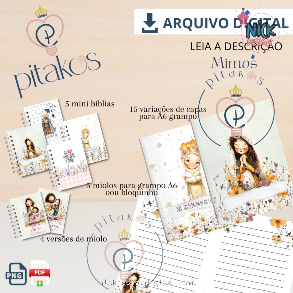 Mini COMBO Mimos (Pitakos) - Imagem 1