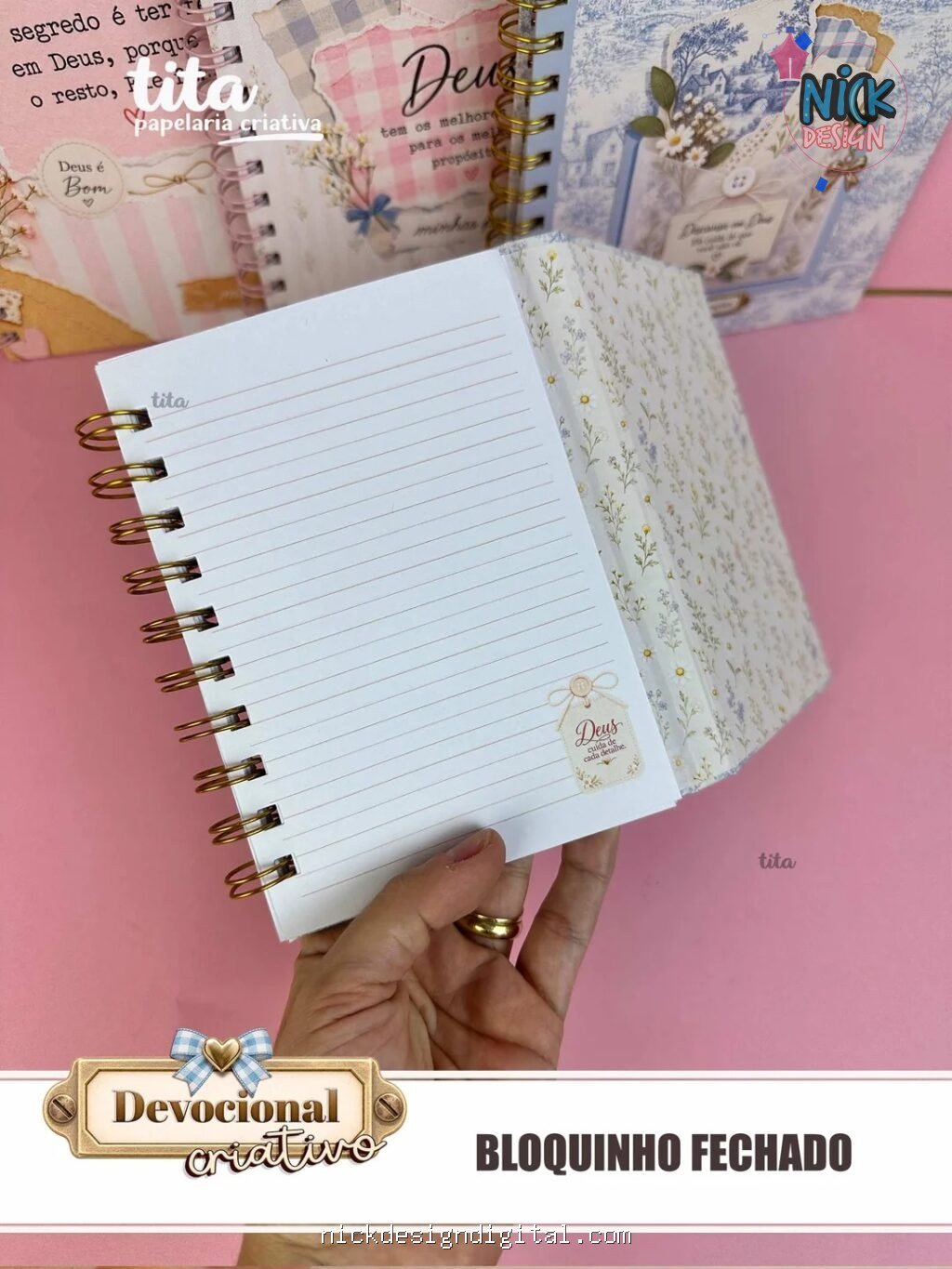 Devocional Criativo - Combo Encadernação (Tita) - Imagem 4