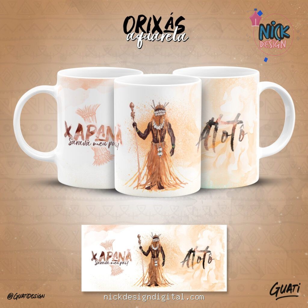 Orixás Aquarela – Canecas - Imagem 19