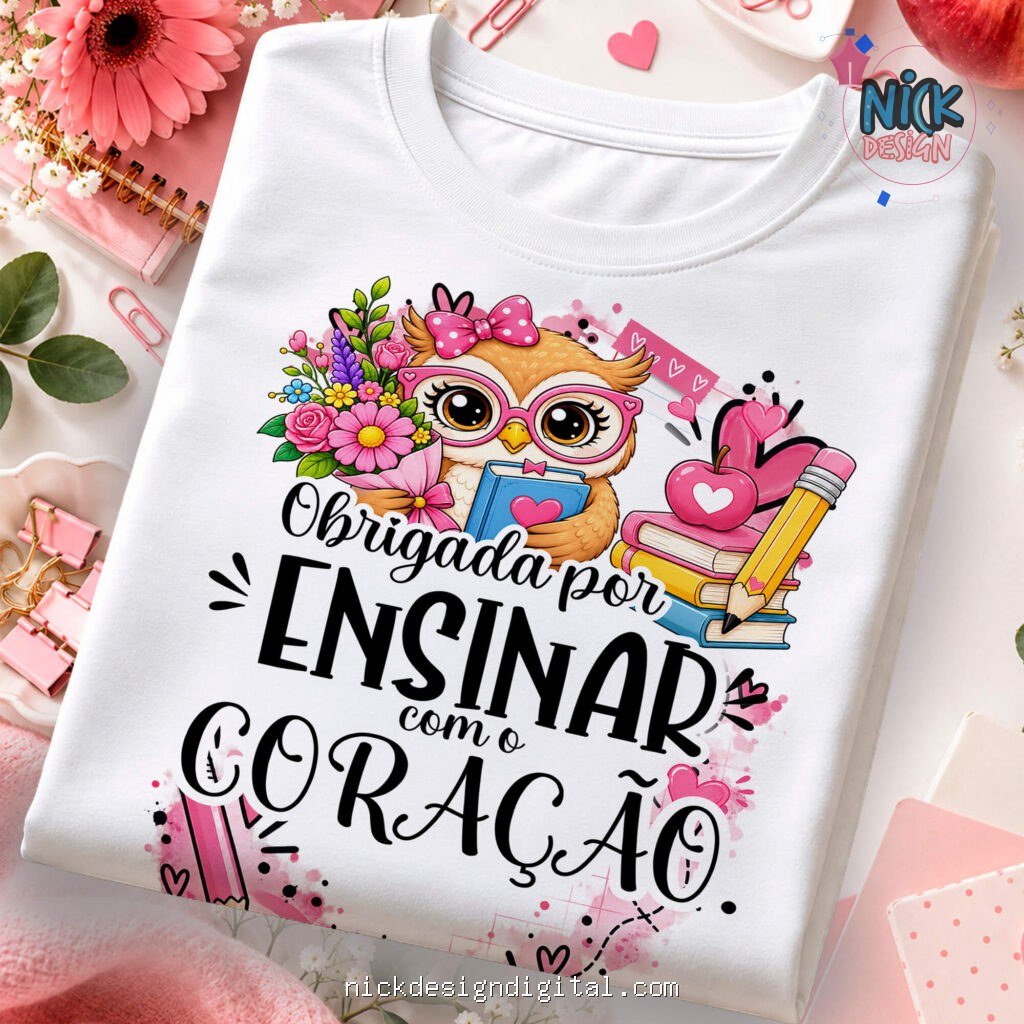 Dia dos Professores 2026 - Artes Camisas - Imagem 6
