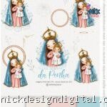 kit Digital Ilustrações Nossa Senhora da Penha