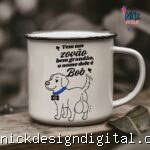 Tem um ZOVÃO bem grandão, o nome dele é Bob - Arte Avulsa Caneca