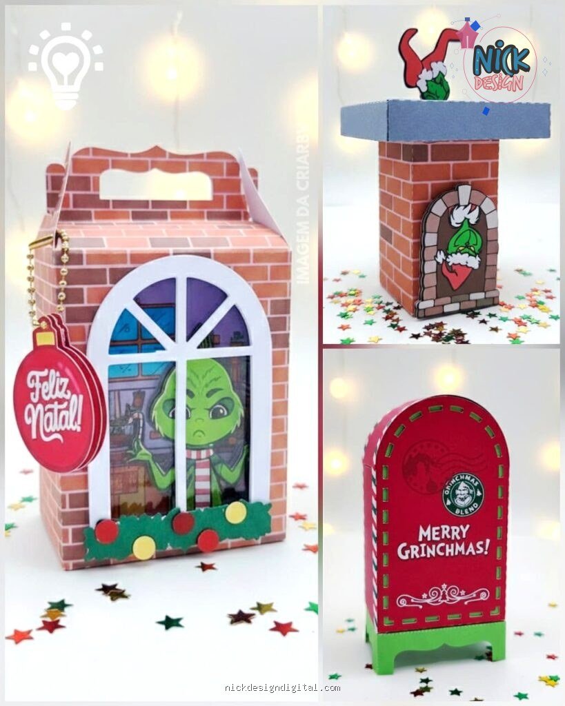 Maleta de Natal Grinch