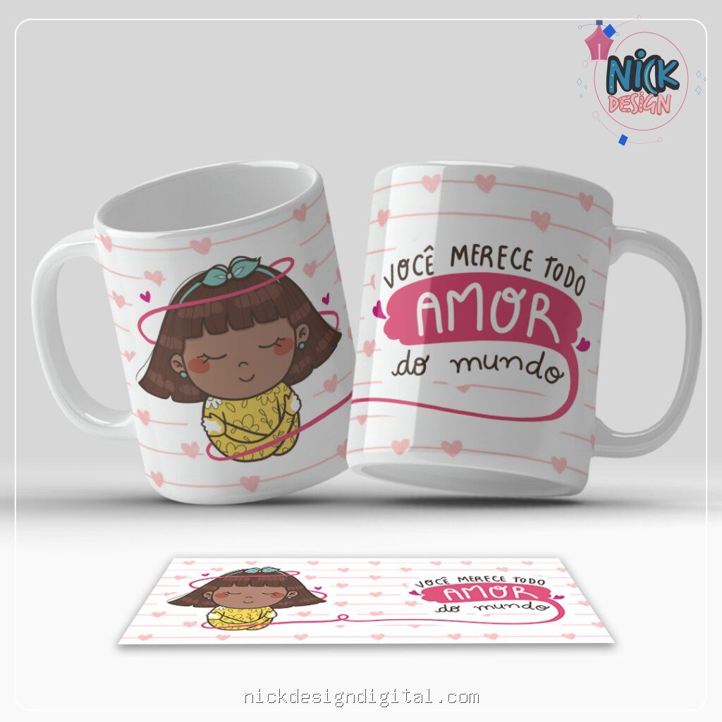 Frases Motivacionais ilustrado - Artes Canecas - Imagem 2
