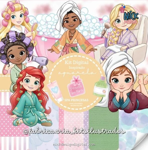 Inspirado Spa Princesas - Imagem 1