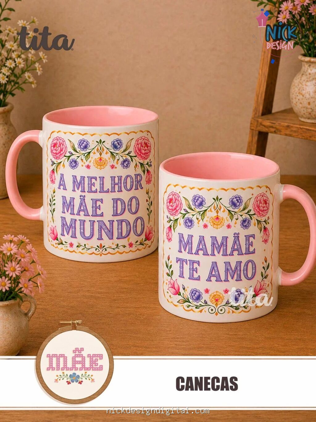 Mães 2026 - Pack Mãe Sublime - Sublimação (Tita) - Imagem 9