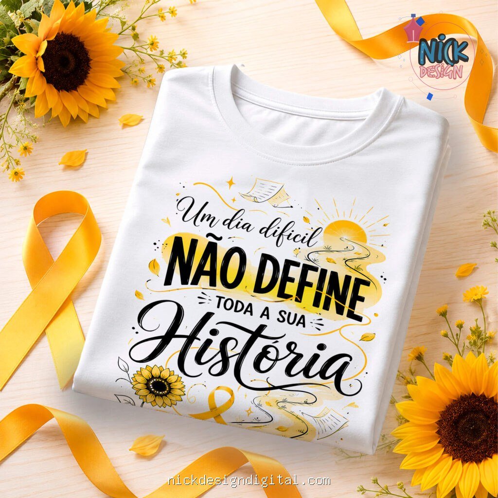 Setembro Amarelo - Artes Camisetas - Imagem 6