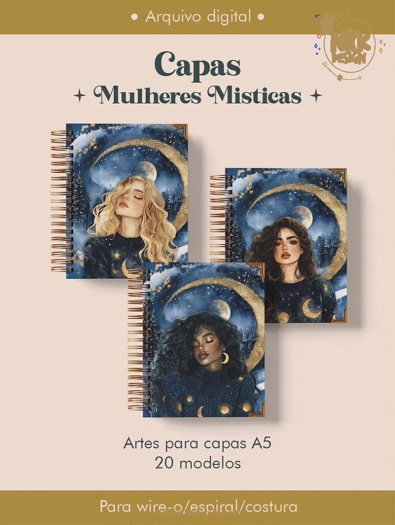 Capas Mulheres Místicas (Perfeito Miolo)