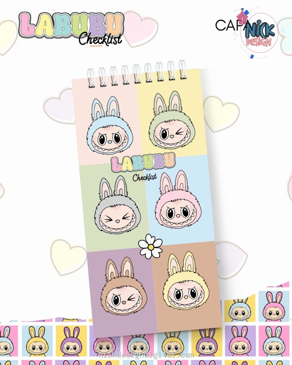 Labubu CheckList Slim - Imagem 9