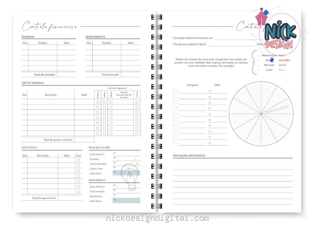 Miolo Planner Joy 2027 (Trilha de Papel) - Imagem 9