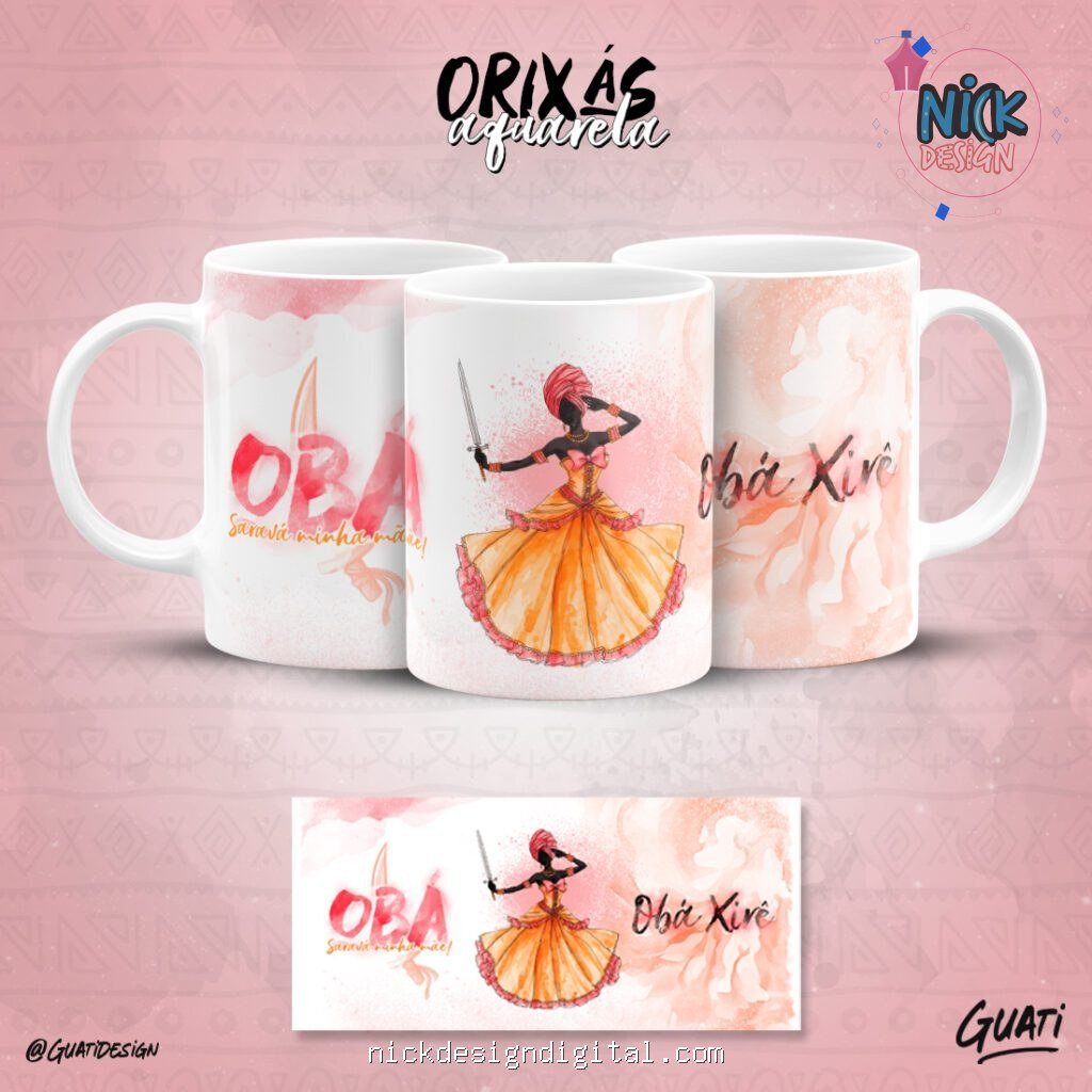 Orixás Aquarela – Canecas - Imagem 16