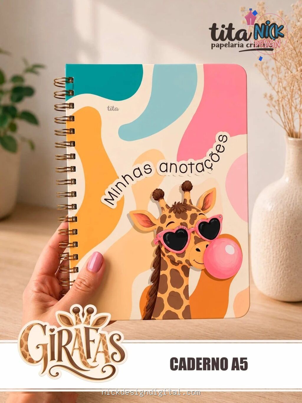 Girafas - Combo Encadernação - Imagem 7