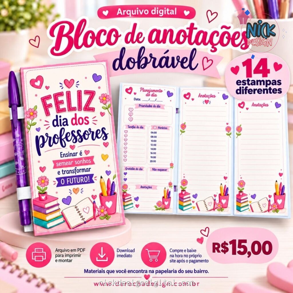 Bloco Dobrável - Primeira edição - Imagem 10