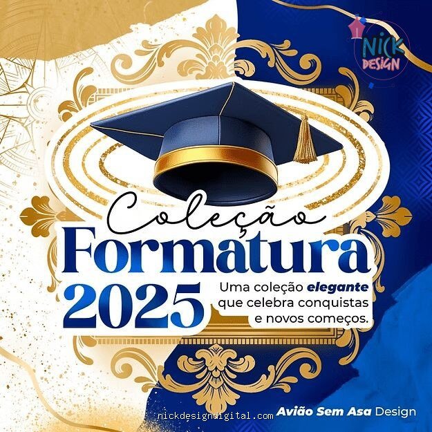 Coleção - Formatura 2025 (Avião sem Asa) - Imagem 1