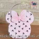 Moldes Caixa Bolsinha - Minnie/Mickey