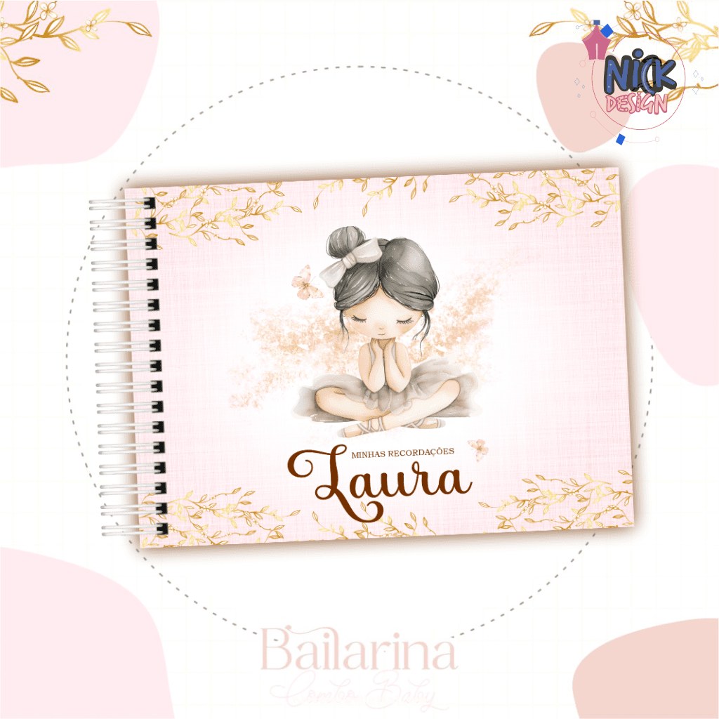 Bailarina Branca - Kit Maternidade - Imagem 1