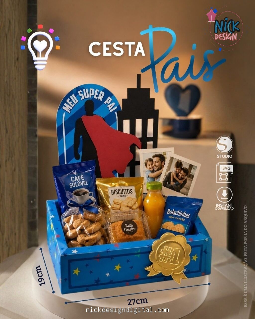 Cesta 1 - Dia dos Pais - Imagem 1
