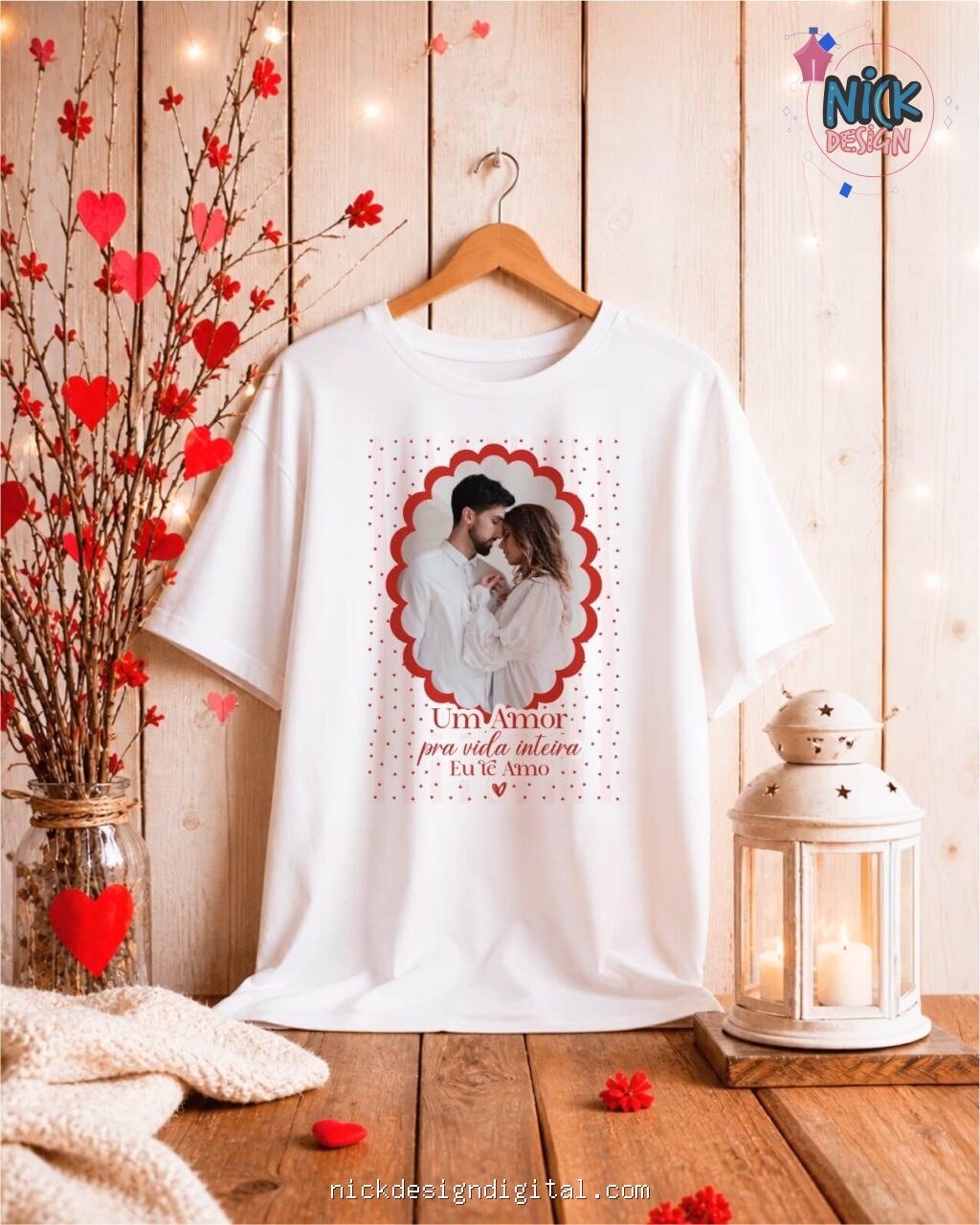 Namorados V7 COM FOTO - Artes para Camisas - Imagem 6