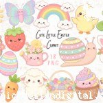 Cute Little Easter Clipart PNG