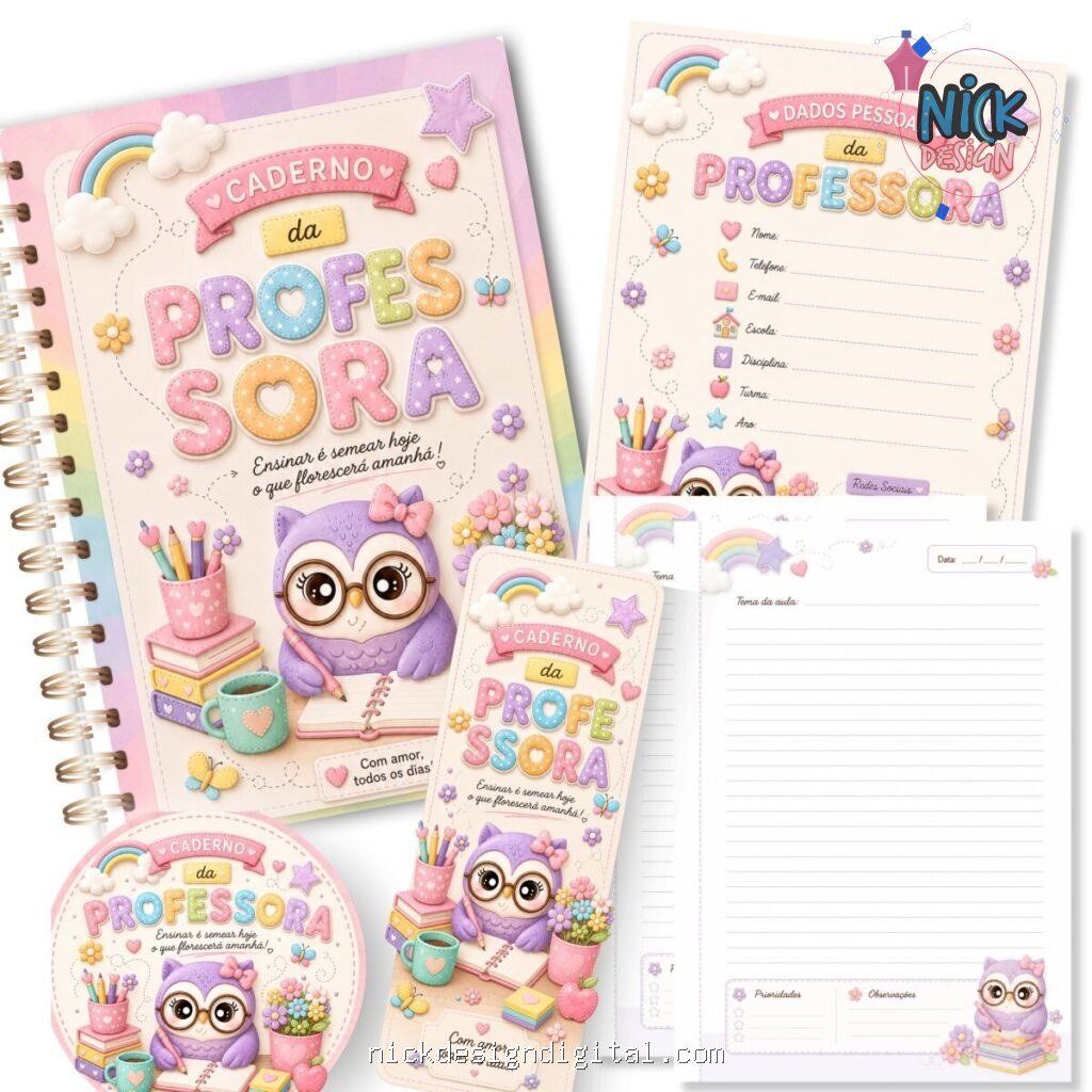 Caderno Professora - Imagem 1