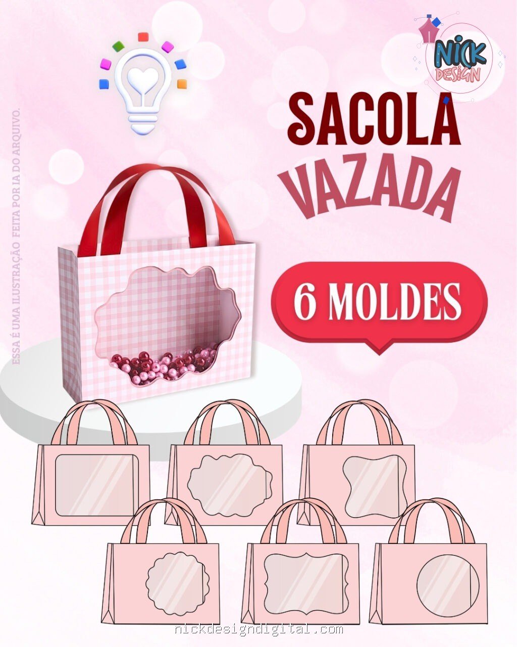 Sacola Shaker Vitrine - Imagem 1