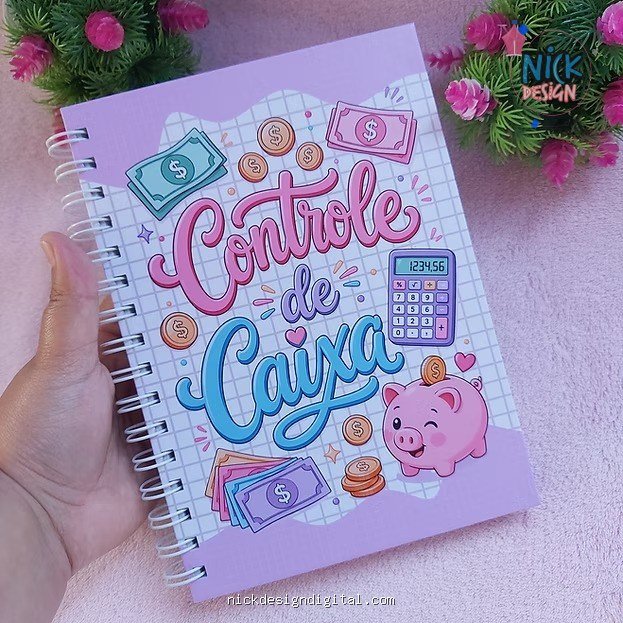 Caderno Controle De Caixa - Imagem 1