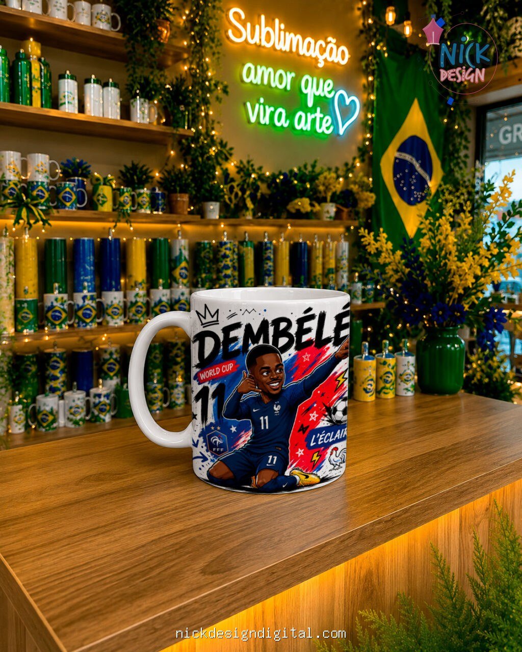 Gigantes do Futebol - Artes para Canecas - Imagem 5