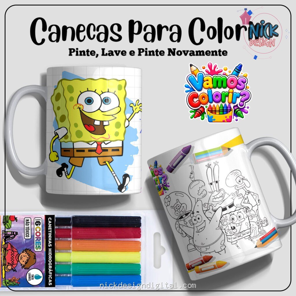 Coleção Dia das Crianças para colorir 2026 - Imagem 21