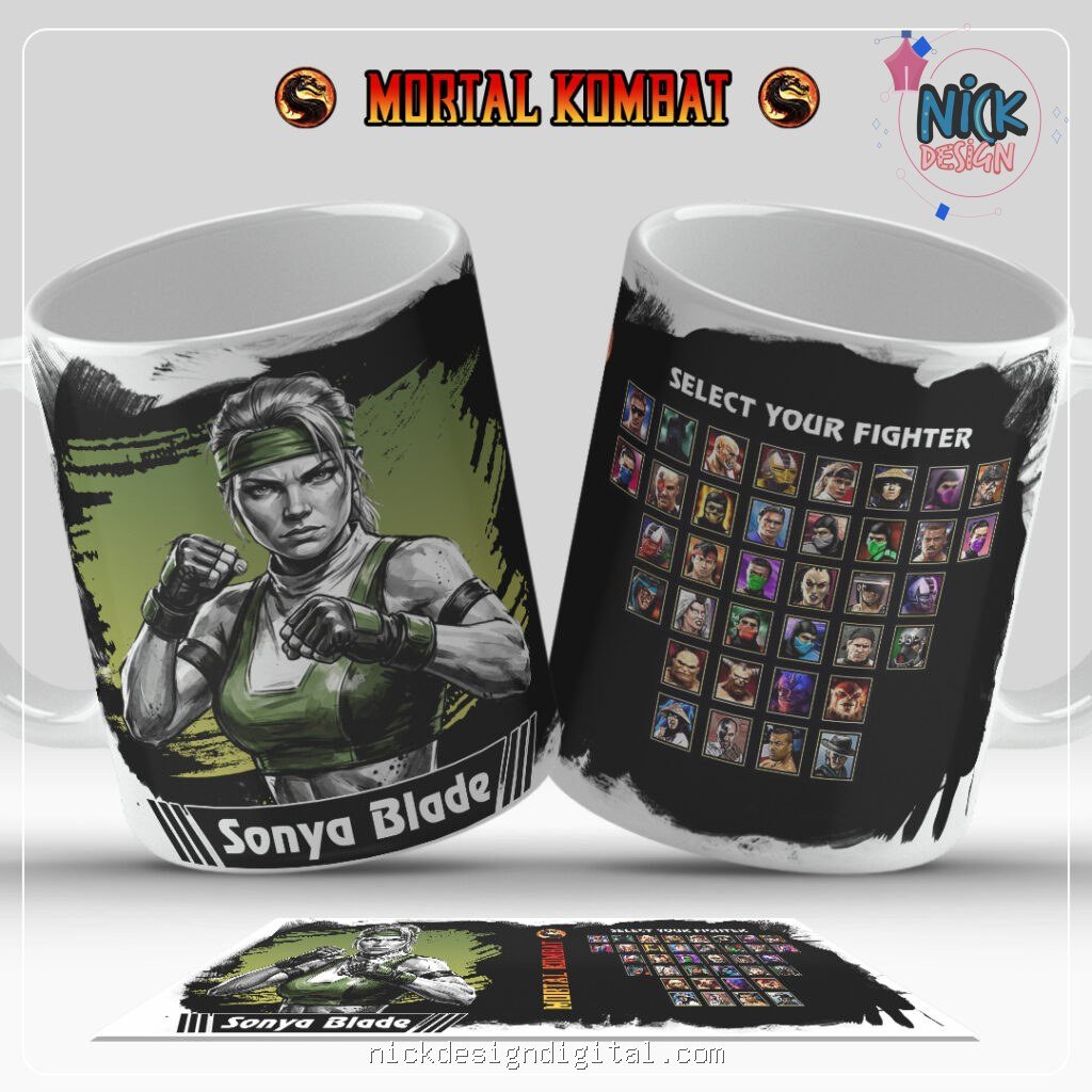 Mortal Kombat - Artes Canecas - Imagem 6