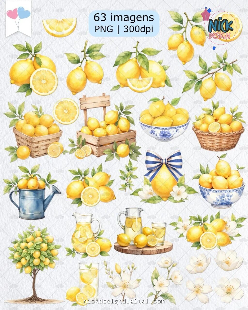 Fresh Lemon - Kit Digital - Imagem 2