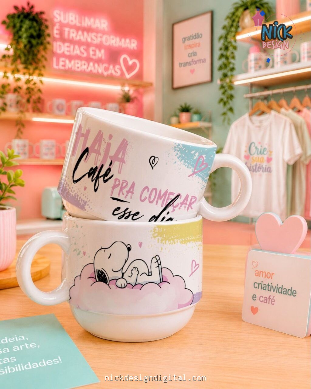 Pack Haja Café Cute Snoopy - Imagem 4