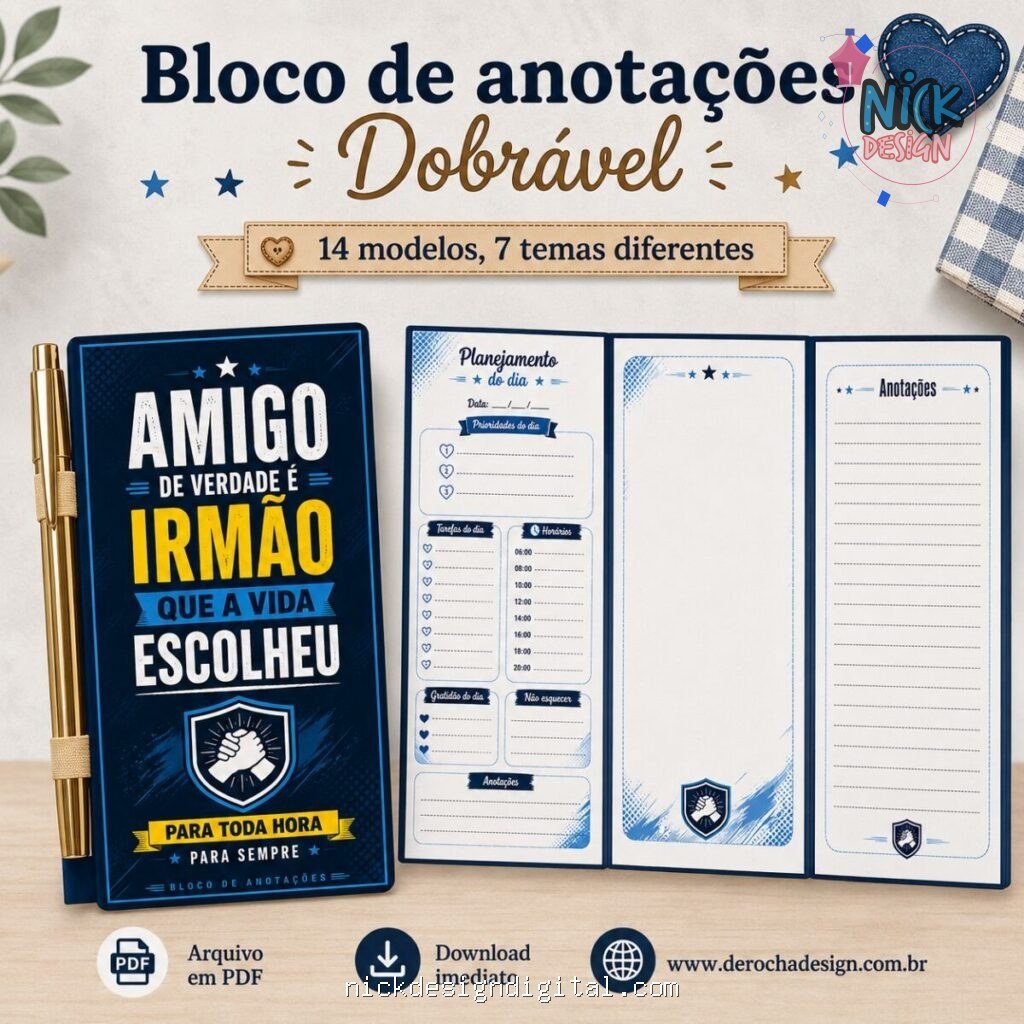 Bloco Dobrável - Primeira edição - Imagem 8