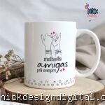Coleção Amizade - Artes para Canecas