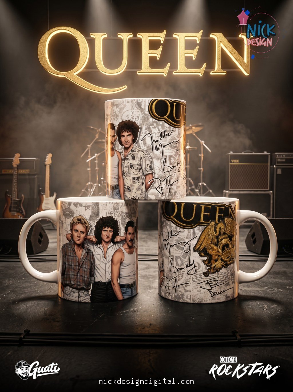 Rockstars Vol. 1 - Artes para Canecas - Imagem 18