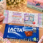 Embalagem barra chocolate e Kit Kat - Dia dos Professores 2026