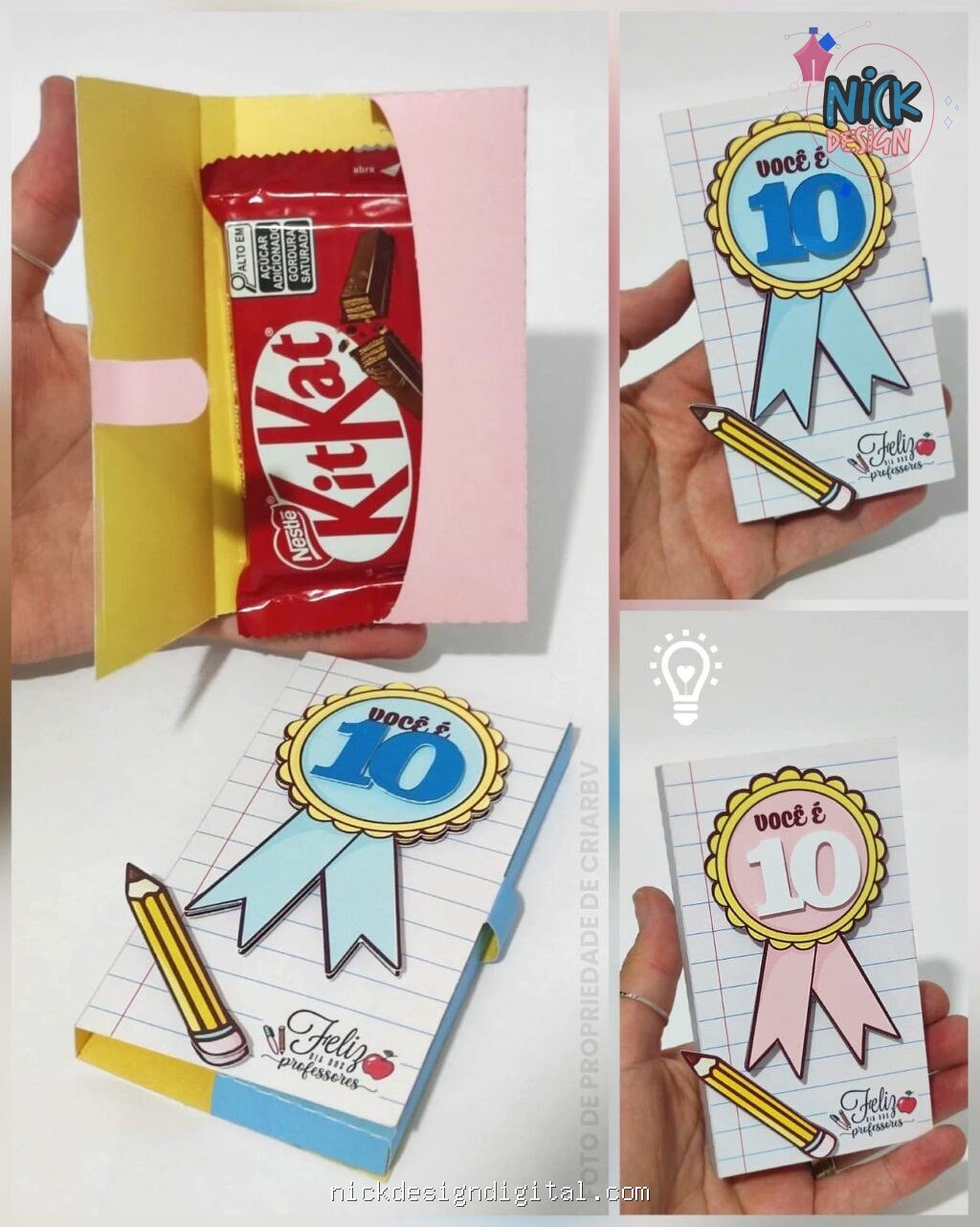 Caixa Kit Kat Livrinho - Dia dos Professores - Imagem 1