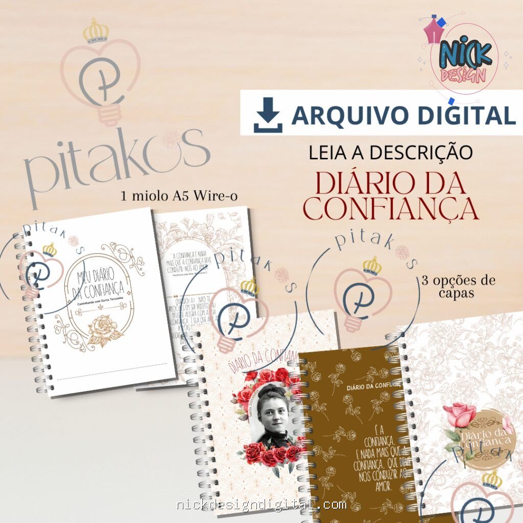 MP – Diário da Confiança - Edição Santa Teresinha (Pitakos) - Imagem 1